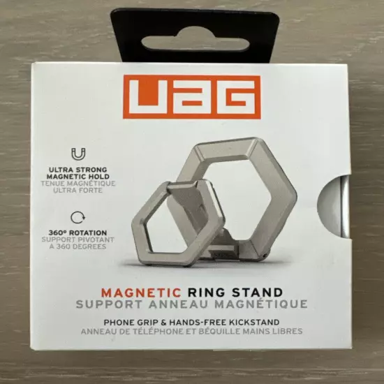 UAG Magnetic Phone Ring Stand Compatible with MagSafe New/Open & Ships FREE