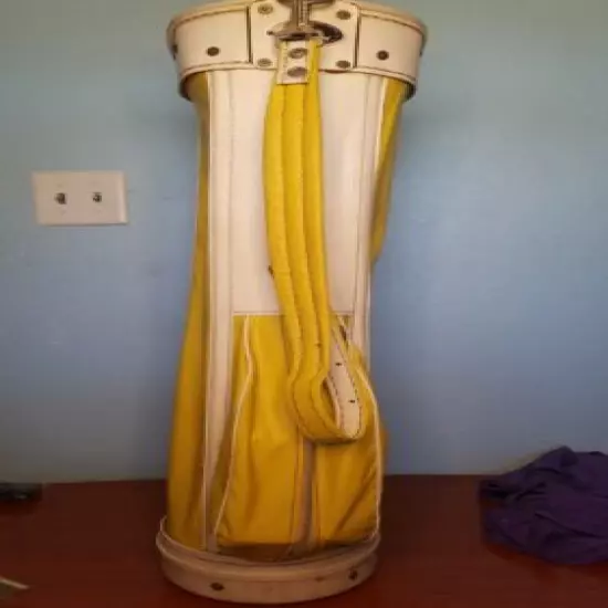 Vintage Bright Yellow Womens Macgregor Golf Bag