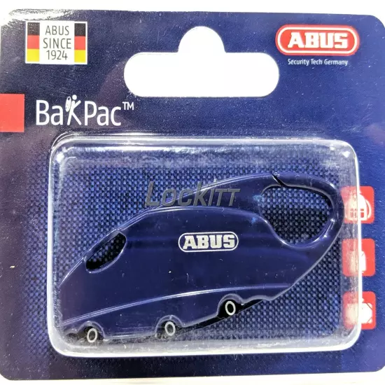 ABUS 151/20 BakPac Travel Luggage Backpack Rucksack Combination Lock