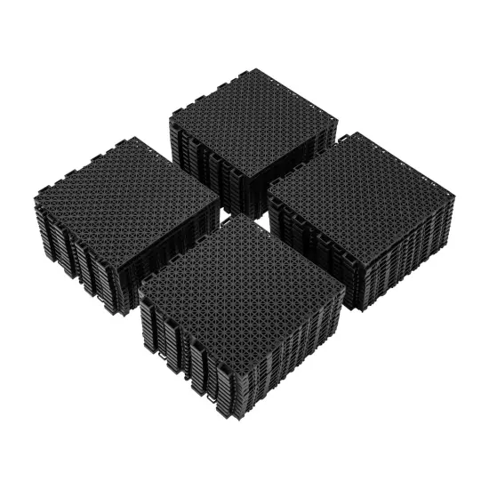 50PCS 25*25cm Interlocking Floor Tiles Gym Fitness Non-slip Floor Mats Cushion