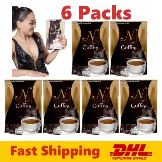 6x Packs N Ne Coffee Instant Espresso Coffee Powder No Sugar Weight Control