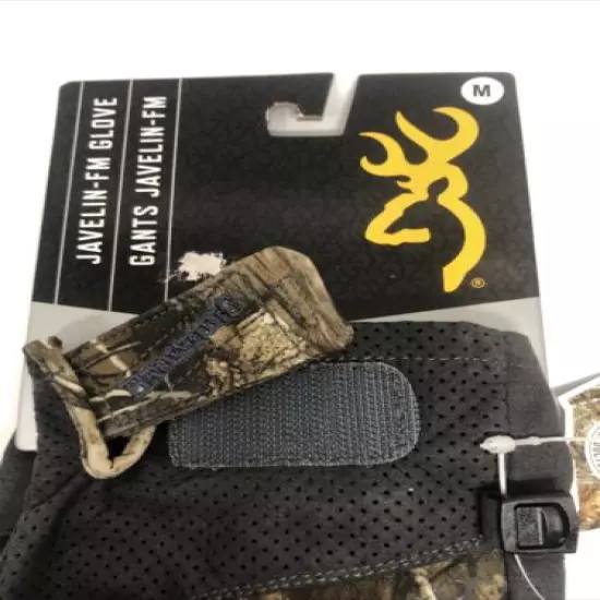 Browning Javelin-FM RealTree Camo Gloves Size Medium, New