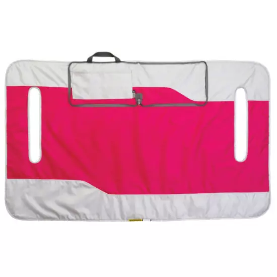 Classic Accessories Golf Cart Water Resistant Seat Fleece Blanket Pink & Silver