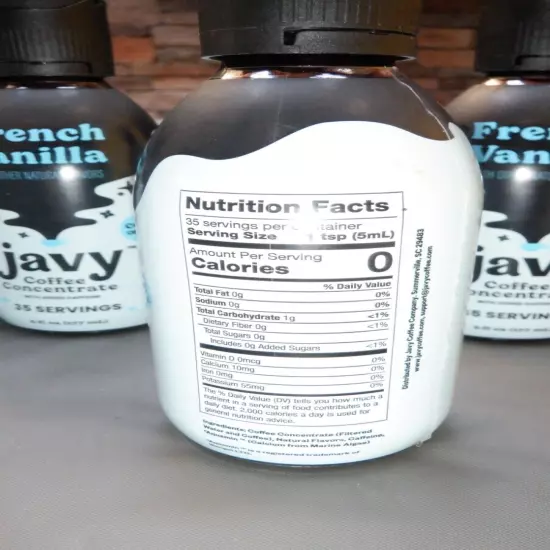 Javy Coffee Cold Brew Concentrate for Hot or Cold Instant Coffee French Vanilla