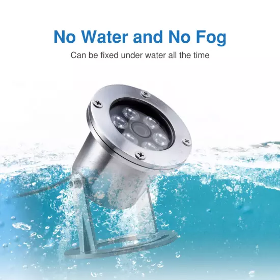 Underwater Fishing waterproof Camera 304 Stainless Steel 1440P 4MP POE IP