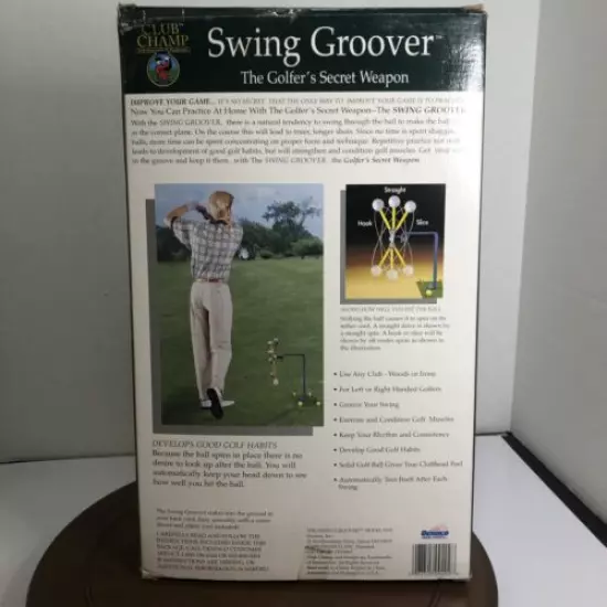 Vintage 1999 Club Champ Swing Groover Model: 9202 821 NOS Never Opened