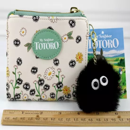 Her Universe Studio Ghibli My Neighbor Totoro Soot Sprites Charm Mini Wallet New