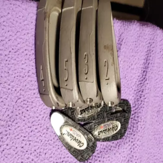 Cleveland Classics VAS+ 2,3,4,5 iron RAW prototype set with VAS Patches