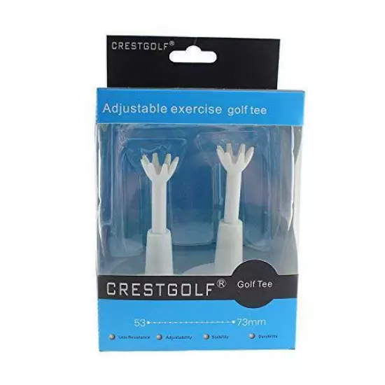 CRT Golf Range Tees Adjustable Golf Tees-2pcs per Pack