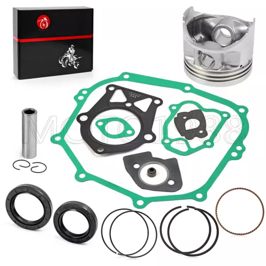 FOR YAMAHA GOLF CART ENGINE REBUILD .25MM PISTON RINGS GASKETS SEALS G2 1985-91