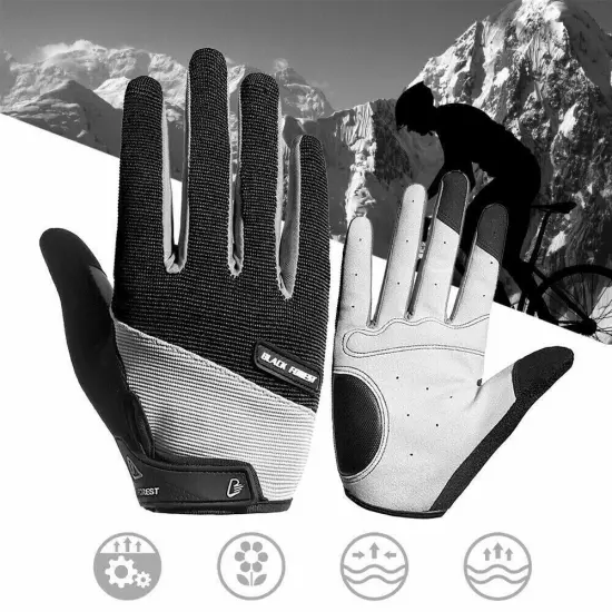 MTB Gloves Motocross Mountain Bike Road Riding Full Finger Cycling Racing Gloves