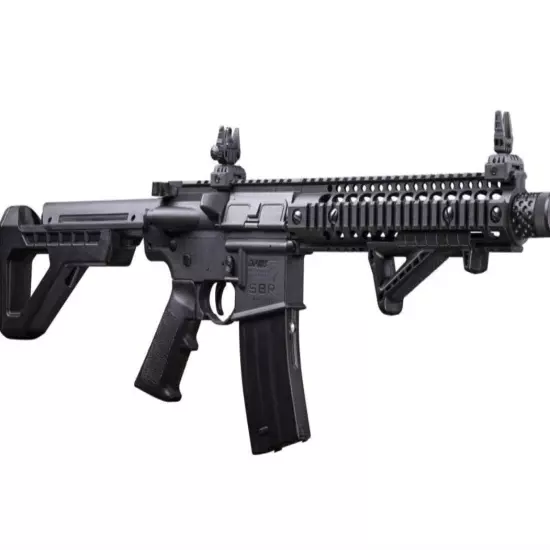 Crosman DPMS SBR - Full-Auto Blowback CO2 Air Rifle .177 Cal BB Gun - 430 FPS