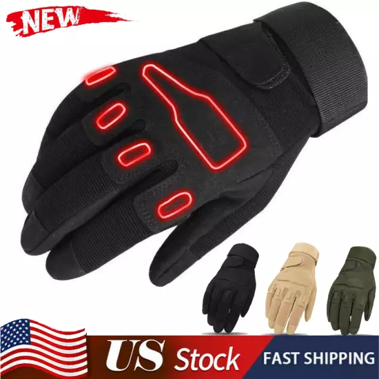 Tactical Gloves Tough Outdoor Military Combat Gloves Full Finger Cycling Gloves