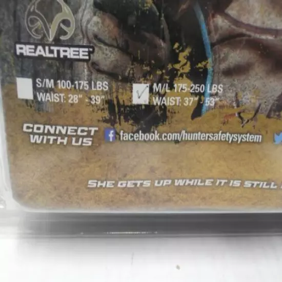 Contour HSS-660 Safety Harness Ladies Only M/L - By RealTree - New - r