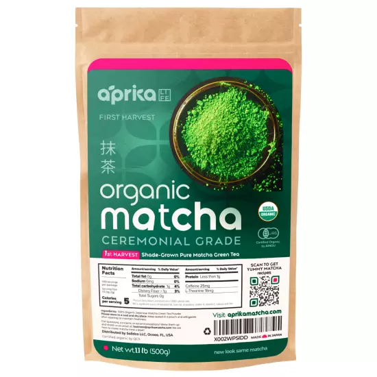 1st Harvest Ceremonial/Culinary Grade Matcha Green Tea Powder, made in Japan