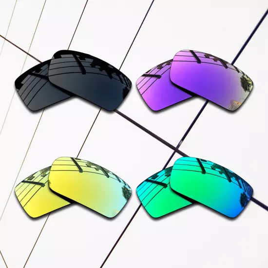 TRUE Polarized Replacement Lenses for-Oakley Gascan Frame OO9014 Multi-Colors