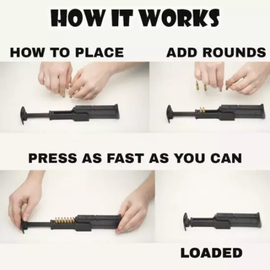 RAEIND THOMPSON SMG .45 ACP MAGAZINE SPEED LOADER (10 ROUNDS IN 1 PUSH)