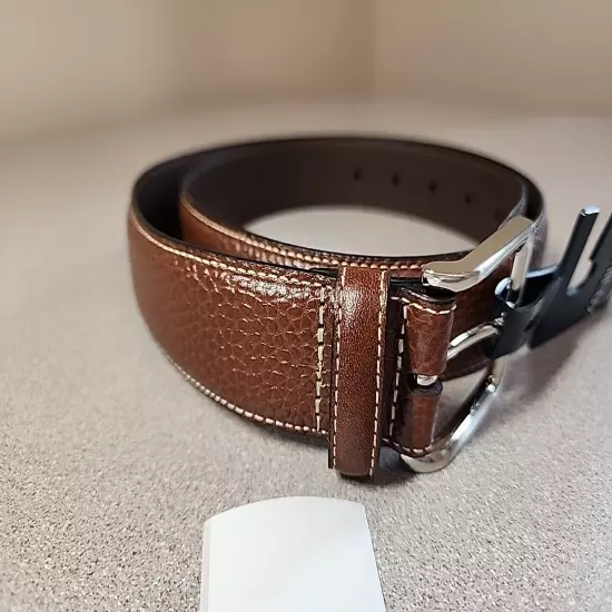 Cremieux Brown Leather Belt Size 36