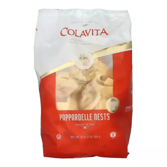 Colavita Pasta Nest Pappardelle 16 oz (Pack Of 12)