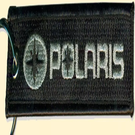 Polaris Embroidered Key Chain, for snowmobiles, off road, motorcycles, ATV 