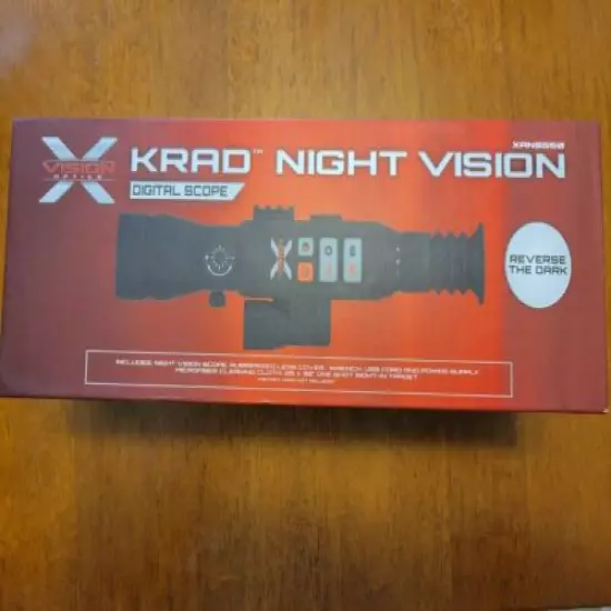 X Vision KRAD Night Vision Digital Scope XANS550, New in the box. $879.99 Retail