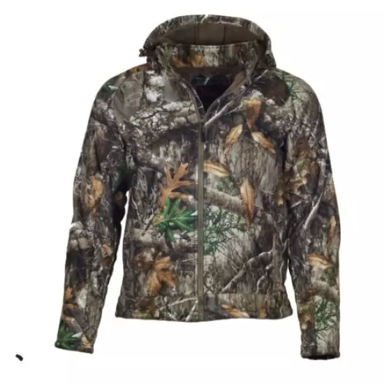 Gamehide Pinch Point Sherpa Fleece Lined Jacket GHJ Realtree Edge Size Large