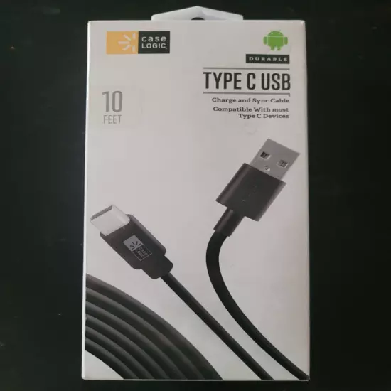 Caselogic USB-C To USB-A, 10 Foot, Open Box Read Description