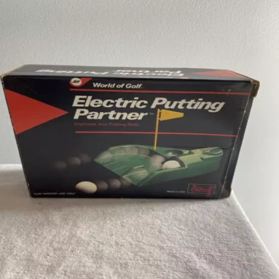 Electric Putting Partner UNUSED World of Golf JEF The Original Oscar Junior 