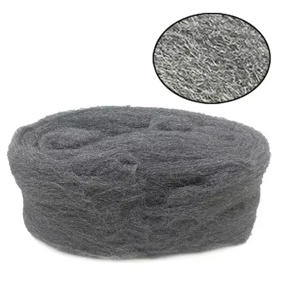 1pc Steel Wire Wool Grade 0000 3.3m For Polishing Cleaning Remover Non Crumble