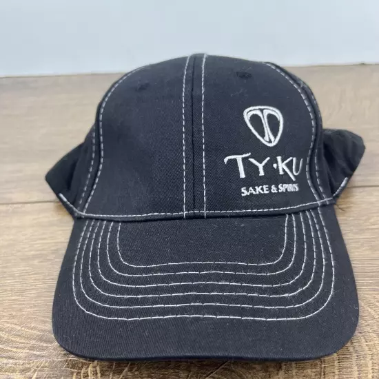 Ty KU Cap Hat Black Cap Hat Adjustable Hat Black Adult Hat