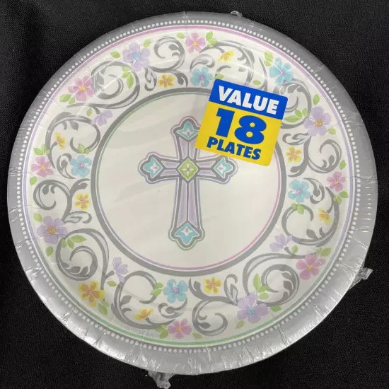 Blessed Day 7” Dessert Plates 18ct