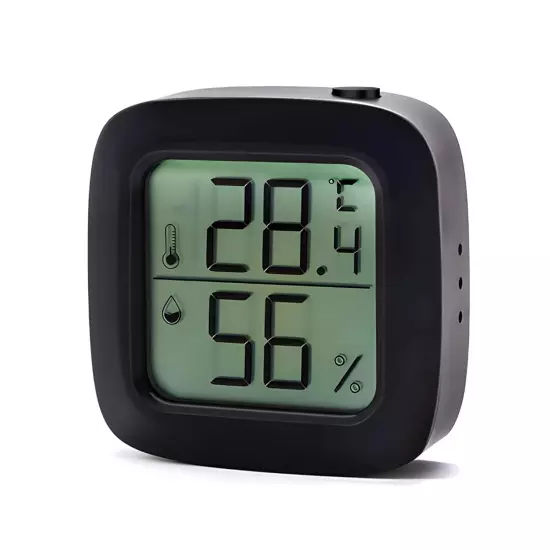 Reptile Thermometer Hygrometer Digital Display Reptile Terrarium Thermometer Min