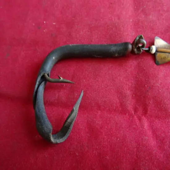 A RARE EARLY VINTAGE HEARDER OF PLYMOUTH POLLOCK/SEA LURE 