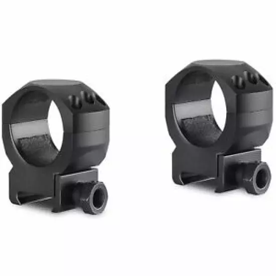 Hawke Optics Tactical 30mm 2-Piece Medium Weaver Black Scope Rings Mount #24116