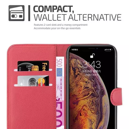 Case for Apple iPhone XS MAX Protection Book Wallet Phone Cover Magnetic