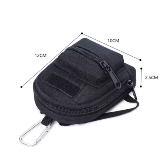 Lots Tactical EDC Pouch Wallet Key Coin Purse Storage Waist Belt Pack Bags Small