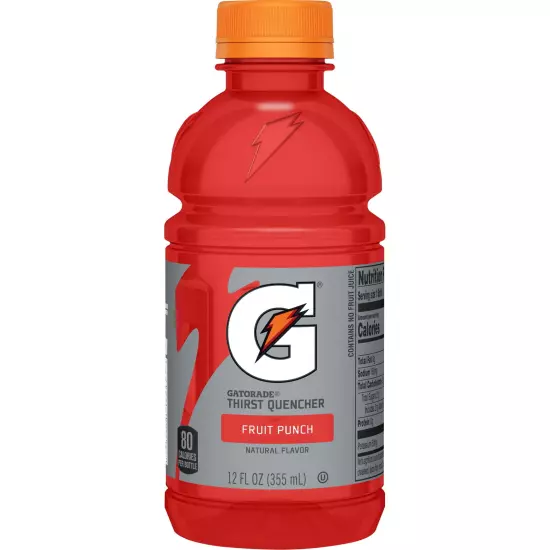 Thirst Quencher Fruit Punch, Glacier Cherry, Cool Blue Sports Drink Va