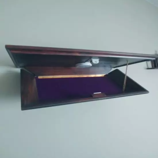 Tactical Concealment Shelf w/Magnetic Key. Made With RealWood Not Partical Board