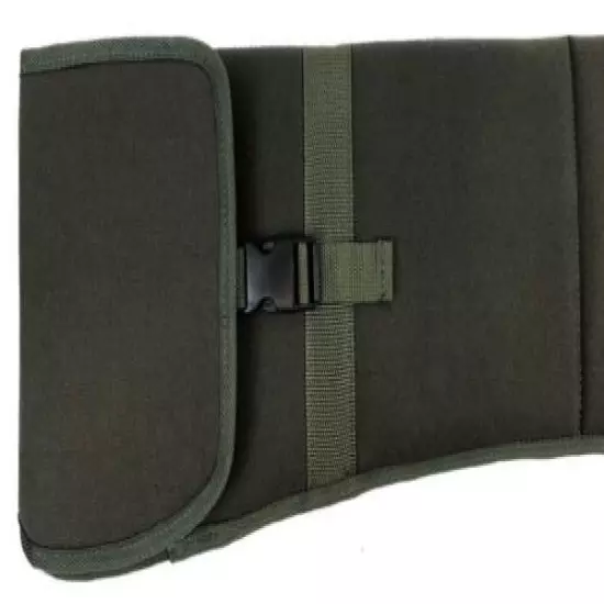 DUCKCLOTH PADDED SHOTGUN SLEEVE SLIP CASE 50/52/54 USA MADE Olive Drab Green