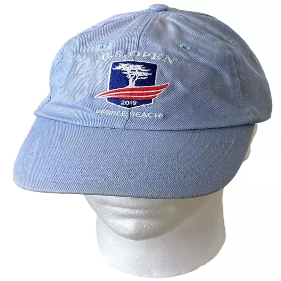 US Open Golf Pebble Beach 2019 Blue Hat Adjustable Strap back cap