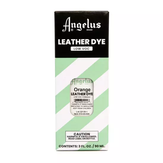 Angelus Low VOC Leather Dye w/ Applicator (3.5 oz)