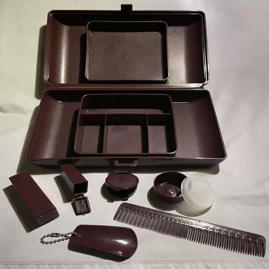 Tupperware Tuppercraft Personal Valet Travel Case Organizer 1983 #1624 Vtg