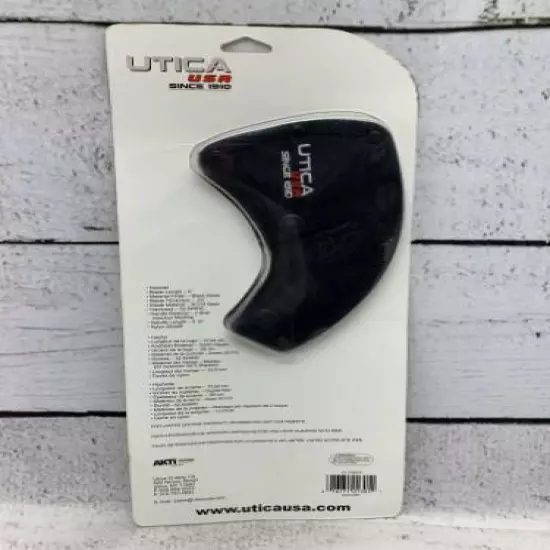 Utica Timber Tamer I Axe 11.5" overall. 5.75" black finish 3Cr13 NEW