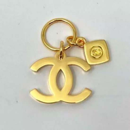 CHANEL Holiday Christmas Limited Edition 2023 Novelty Gold Charm Set of 3 Gift