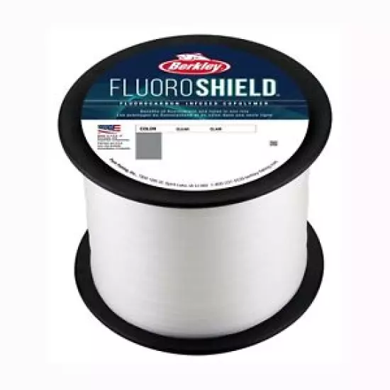 Berkley NEW FluoroShield - Fluorocarbon Infused Co-polymer Line - BULK 3000YD 