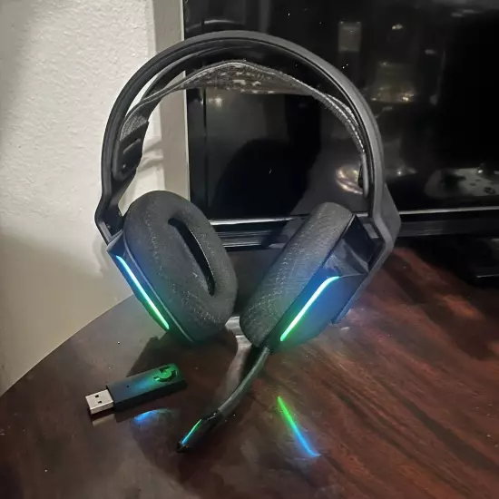 Logitech G733 Wireless Gaming RGB Headset (Working w/ Mic And USB Dongle)