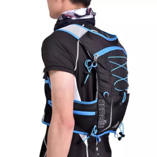 Rucksack Backpack With 5L Water Bladder Bags Hydration Pack Cycling Running US