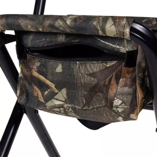 Allen Vanish Camo Folding Hunting Stool with Back, Black & Next G2 Camo