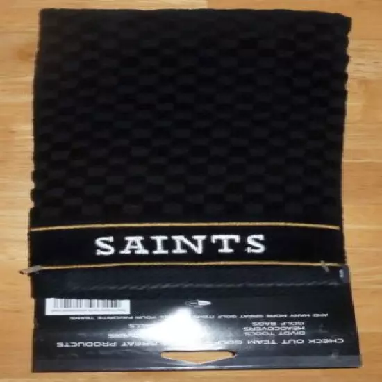 NFL Embroidered Tri-fold Towel - New Orleans Saints Golf 