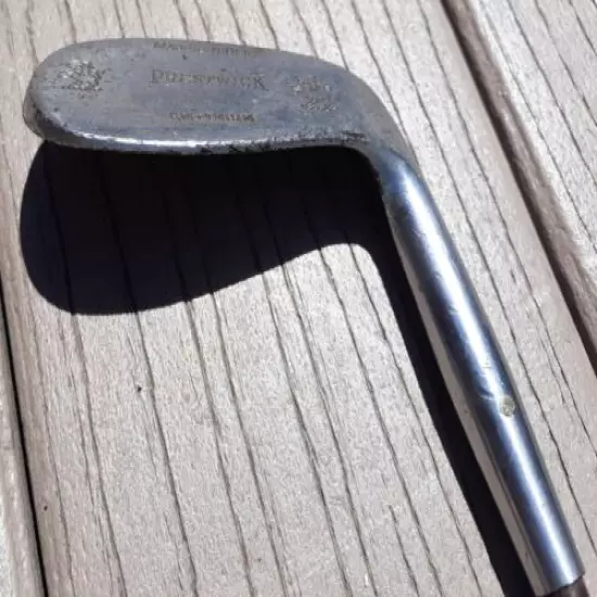  Vintage Prestwick Mashie Niblic 37 inch Chromium Good cond. with moderate wear